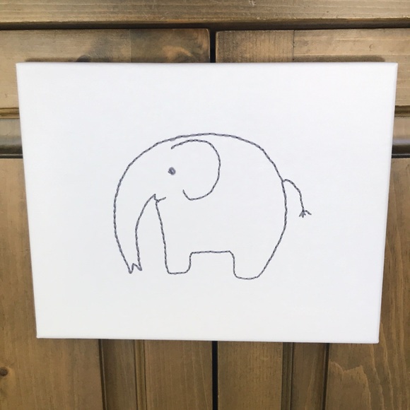 Canvas Art Elephant - Picture 1 of 2